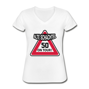 50 Geburtstag Geschenk T-Shirt - Geburstag Frau Alte Schachtel 50 Birthday