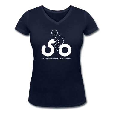 50 Geburtstag Geschenk T-Shirt - Ein echter Biker wird 50!