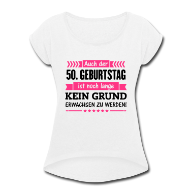 50 Geburtstag Geschenk T-Shirt - 50 ist kein Grund