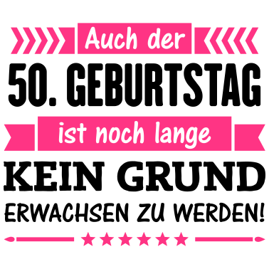 Motiv 50 ist kein Grund