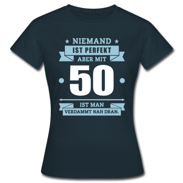 50 Geburtstag Geschenk T-Shirt - Funshirt 50