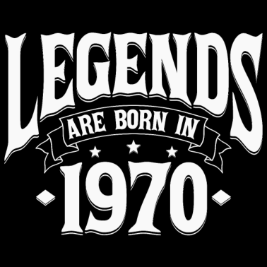 Motiv Jahrgang 1970 50. Geburtstag Legende 50 Jahre
