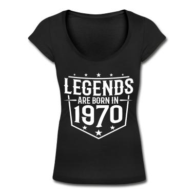 50 Geburtstag Geschenk T-Shirt - Legenden wurden 1970 geboren 50 Jahre Geschenk