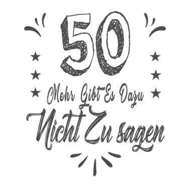 Motiv Geburtstag-Alter Shirt ● 50 Jahre ● Geschenk