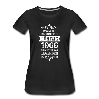50 Geburtstag Geschenk T-Shirt - Das Leben Beginnt Mit Fünfzig...