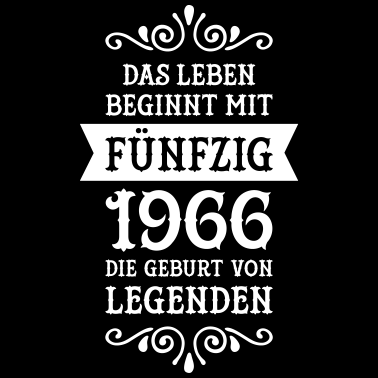 Motiv Das Leben Beginnt Mit Fünfzig...