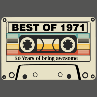 Motiv 50th Birthday Best Of 1971 Cassette Tape