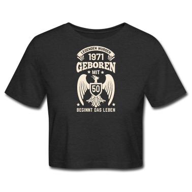 50 Geburtstag Geschenk T-Shirt - Legenden wurden 1971 geboren