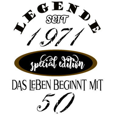 Motiv 1971 zum 50. Geburtstag