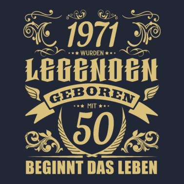 Motiv 50. Geburtstag Geschenkideen Jahrgang 1971