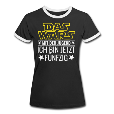 50 Geburtstag Geschenk T-Shirt - 50. Geburtstag Fünfzig Das Wars Mit der Jugend