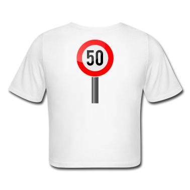 50 Geburtstag Geschenk T-Shirt - 50 Jahre Schild