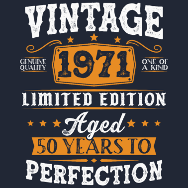 Motiv Jahrgang 1971 geboren Vintage 50. Geburtstag