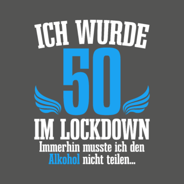 Motiv 50. Geburtstag im Lockdown Geschenkidee