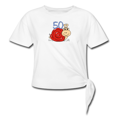 50 Geburtstag Geschenk T-Shirt - Schnecke 50 ter Geburtstag