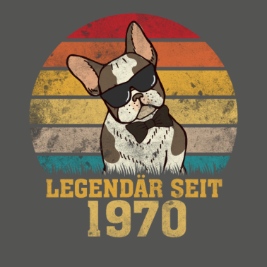 Motiv Legendär seit 1970 Französische Bulldogge Geschenk