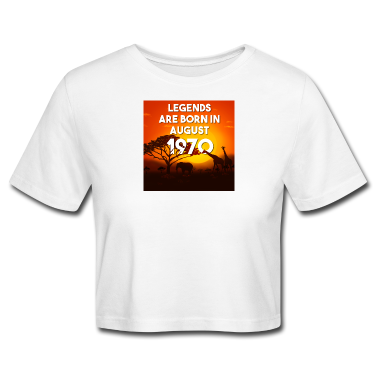 50 Geburtstag Geschenk T-Shirt - August 1970 geboren Geburtstag 50 Jahre