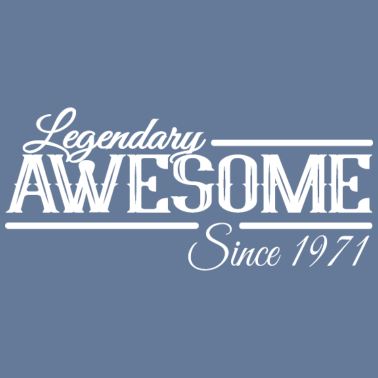 Motiv Awesome seit 1971 50. Geburtstag