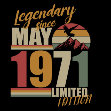 Motiv 50 Geburtstag Mai Jahrgang 1971