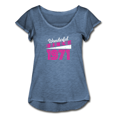 50 Geburtstag Geschenk T-Shirt - Wonderful since 1971 Geburtstag Geschenk 50 Jahre