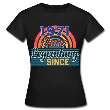 50 Geburtstag Geschenk T-Shirt - Juni 1981 Jahrgang 40. Geburtstag