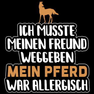 Motiv Pferd Pferdesprüche T-Shirt Geschenk Geburtstag