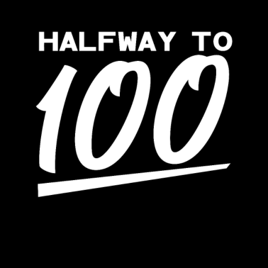 Motiv 50. Geburtstag Lustig Halfway Feiern Geschenk