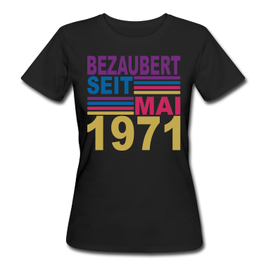 50 Geburtstag Geschenk T-Shirt - Bezaubert Mai 1971 Jahr Geburtstag Geschenk