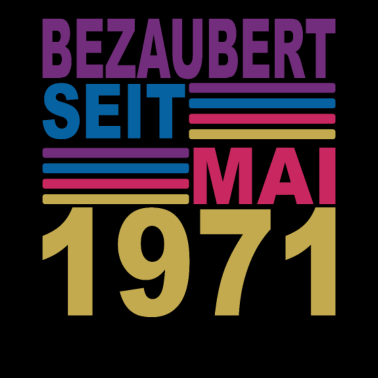 Motiv Bezaubert Mai 1971 Jahr Geburtstag Geschenk