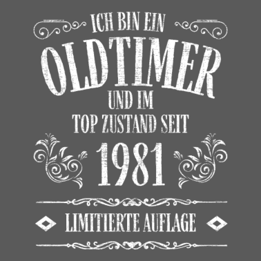 Motiv 40. Geburtstag 40 Jahre 1981 Geschenk