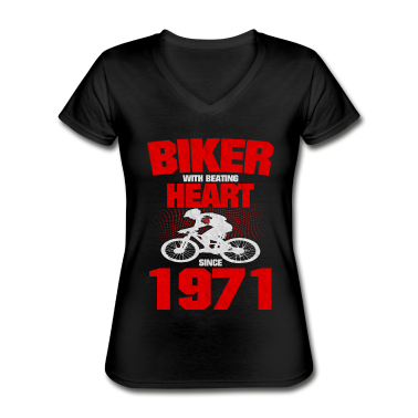 50 Geburtstag Geschenk T-Shirt - Geborener Radfahrer 1971