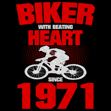 Motiv Geborener Radfahrer 1971