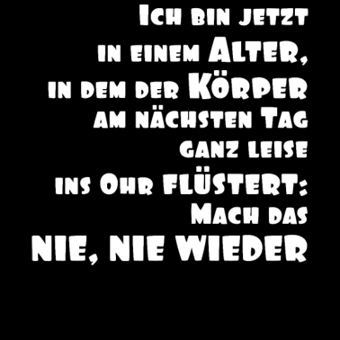 Motiv Alt Rentner Party Training Gym Alkohol Workout