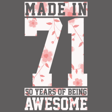 Motiv 50. Geburtstag Geschenk Vintage 1971 Geschenk