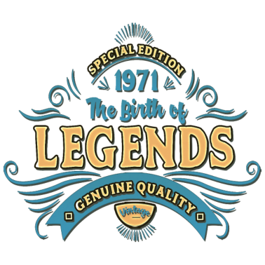 Motiv Jahrgang 1971 - 1971 Geboren - 50. Geburtstag