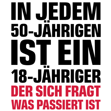 Motiv 50 jaehriger Geburtstag - Shirt