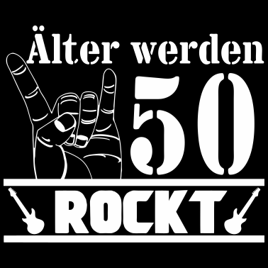 Motiv 50.Geburtstag , 50 Rockt .../+