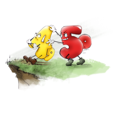 Motiv Zahlen zum 50. Geburtstag