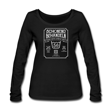 50 Geburtstag Geschenk Langarmshirt - 50. Geburtstag Schonend Behandeln Das Gute Stück I