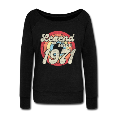 50 Geburtstag Geschenk Langarmshirt - 50. Geburtstag Legend since 1971 Retro