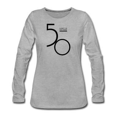 50 Geburtstag Geschenk Langarmshirt - 50.Geburtstag nur 7 Hundejahre