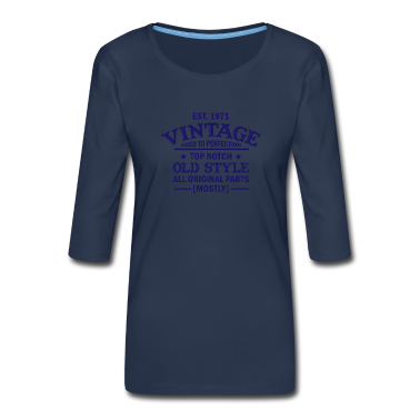 50 Geburtstag Geschenk Langarmshirt - Vintage old style Geburtstag Geschenk 50 Jahre