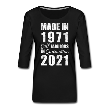 50 Geburtstag Geschenk Langarmshirt - 50. Geburtstag 50 Jahre 1971 Geschenk