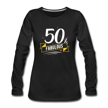 50 Geburtstag Geschenk Langarmshirt - 50. Geburtstag