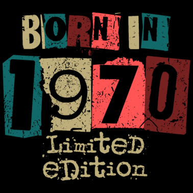 Motiv 1970 Jahrgang Geburtstag Geschenkidee