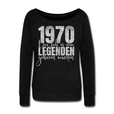 50 Geburtstag Geschenk Langarmshirt - 51. Geburtstag 51 Jahre Jahr 1970 Legenden geboren