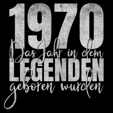 Motiv 51. Geburtstag 51 Jahre Jahr 1970 Legenden geboren