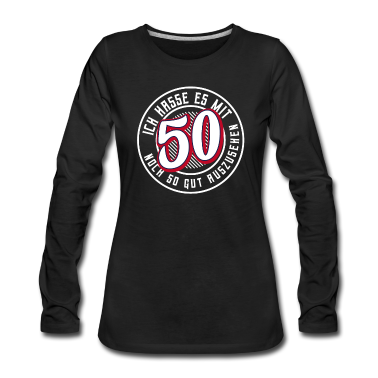 50 Geburtstag Geschenk Langarmshirt - 50. Geburtstag