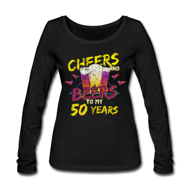 50 Geburtstag Geschenk Langarmshirt - 50. Geburtstag