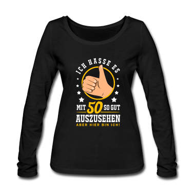 50 Geburtstag Geschenk Langarmshirt - 50. Geburtstag
